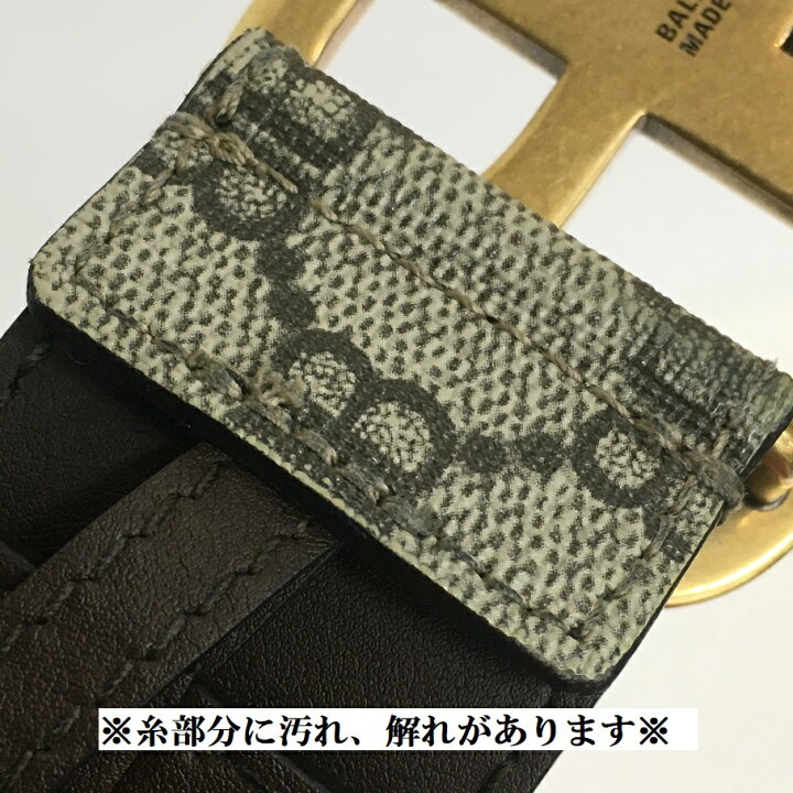 楽天市場】【送料無料】BALENCIAGA BBバックル バレンシアガ レザー  