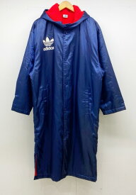 【送料無料】adidas（アディダス） デサント　AD-1760 　ビッグトレフォイル ベンチコート【中古】【007】