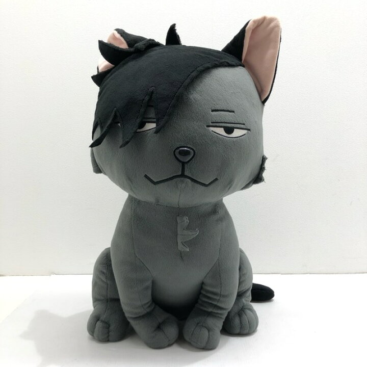 楽天市場】【送料無料】ハイキュー！！ BIGぬいぐるみ 音駒ネコ 黒尾 