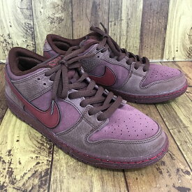 【送料無料】NIKE SB DUNK LOW VALENTINE'S DAY CITY OF LOVE BURGUNDY CRUSH【中古】【004】