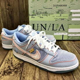 【送料無料】NIKE UNION DUNK LOW PASSPORT PACK ARGON DJ9649-400 ナイキ ユニオン ダンク ロー パスポート パック アルゴン【中古】【004】