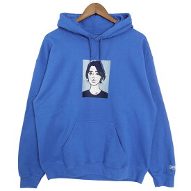 【送料無料】ON AIR/オンエア KYNE HOLIDAY '22 ENBROIDERED HOODIE キネ ホリデー22 プルオーバーパーカー 【中古】【008】237