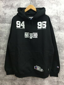 【送料無料】NEIGHBORHOOD NH BOUNTY HUNTER RUSSELL ATHLETIC SWEAT HOODIE LS ネイバーフッド パーカー【中古】【004】