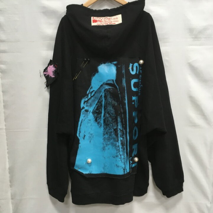 楽天市場】【送料無料】RAF SIMONS Oversized hoodie with patches 
