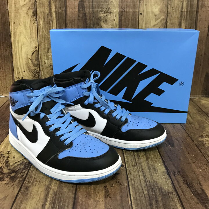 楽天市場】【送料無料】NIKE AIR JORDAN 1 HIGH OG UNIVERSITY BLUE 