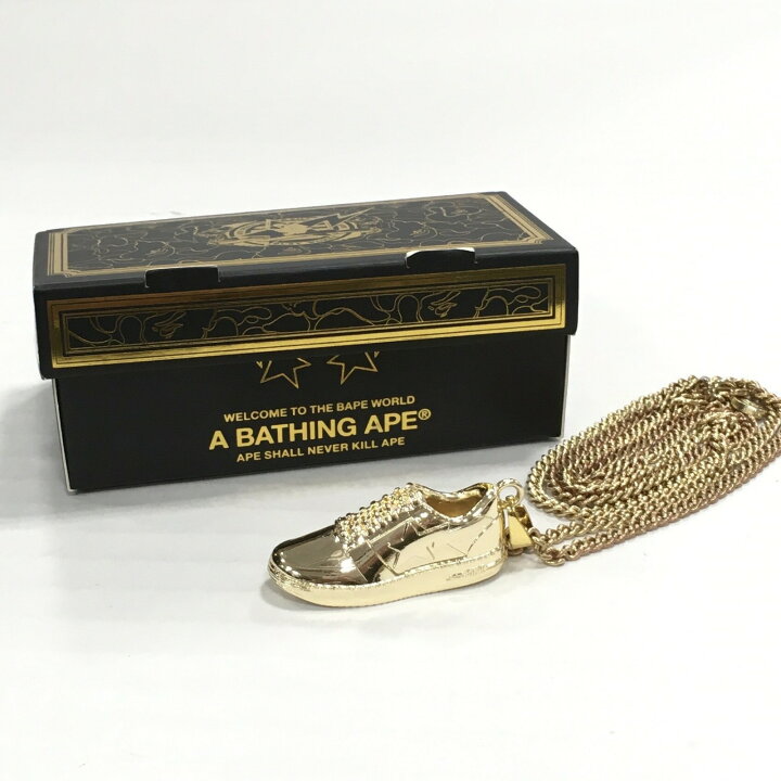 楽天市場】【送料無料】A BATHING APE BAPE STA NECKLACE / ア 