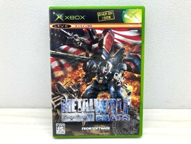 【送料無料】XBOX メタルウルフカオス【中古】【007】052