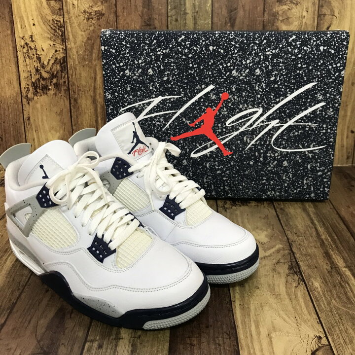 楽天市場】【送料無料】NIKE AIR JORDAN 4 RETRO MIDNIGHT NAVY 