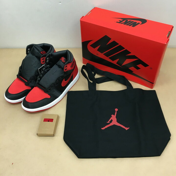 楽天市場】【送料無料】NIKE AIR JORDAN 1 RETRO HIGH OG Satin Bred 
