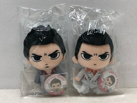 【送料無料】未開封★桐生一馬 ぬいぐるみ＆缶バッジセット トセガストア限定 龍が如く 極、龍が如く0 誓いの場所 2点セット【中古】【008】086