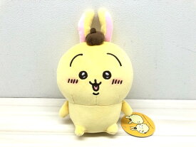 ちいかわ×サンリオキャラクターズ ぬいぐるみS（うさぎ・ポムポムプリン）【中古】【007】110