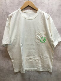 【送料無料】UNIFORM EXPERIMENT S/S TAPERED POCKET TEE ユニフォーム エクスペリメント ポケットTシャツ UE-220040【中古】【004】【岩】