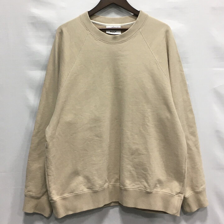 楽天市場】【送料無料】BASICKS Organic French Sweat Shirt LE0402 