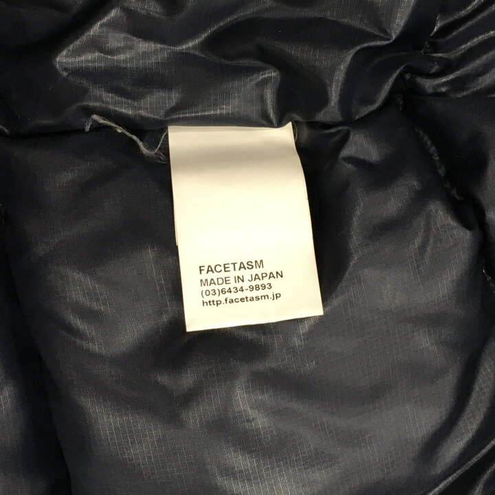 楽天市場】【送料無料】FACETASM CHECK GOWN DOWN JACKET OA-CO-M03 