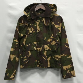 【送料無料】Barbour SL SPEY CAMO 1501132 / バブアー スペイ カモ柄ハンティングジャケット　ジップアップ フーディ　迷彩柄　レディース　size: 30【中古】【006】