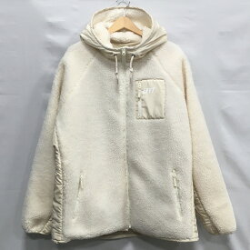 【送料無料】LFYT Lafayette SHERPA FLEECE ZIP PARKA LA201012 / エルエフワイティー ラファイエット シェルパ フリースジップパーカー　ボアパーカー　アウター　メンズ　ナチュラル　size:XXL【中古】【006】