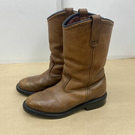 【送料無料】RED WING PECOS BOOTS US7 D 07338　87年製【中古】【003】