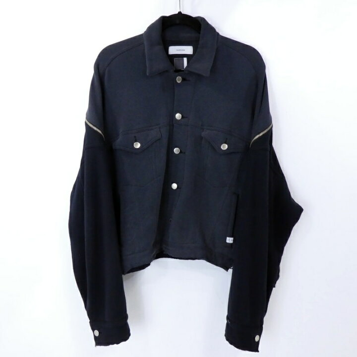 楽天市場】【中古】FACETASM|ファセッタズム ZIPPER DENIM JACKET 再構築デニムジャケット USED加工 2020S/S YA- JK-U01 ブラック サイズ:3 / ドメス【f96】 : お宝市番館