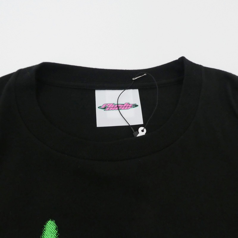 【中古】Plusticview｜プラスティックビュー ×NEW RIOT TERRPR Tシャツ 2020SS ブラック サイズ：M【f103】 |  お宝市番館