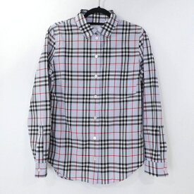 【中古】BURBERRY｜バーバリー L/Sチェックシャツ 8011394 バーバリージャパン正規 サイズ：40【f112】