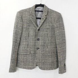 【中古】THOM BROWNE｜トムブラウン ハウンドトゥースツイードセットアップ スーツ クロスカンパニー国内正規品 MSC159AW7362 2015AW サイズ：0【f108】