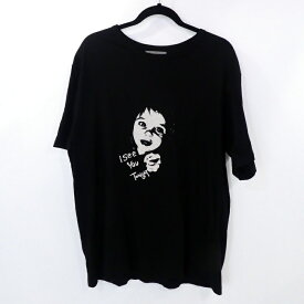 【中古】Yohji Yamamoto｜ヨウジ ヤマモト ショートスリーブ ロングカットソー 2021S/S[2021年春夏モデル] HX-T91-077 ブラック サイズ：3 / ドメス【f108】