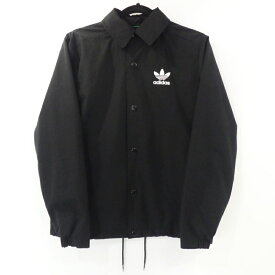 【中古】adidas originals｜アディダス オリジナルス K.O.N.Y COACH JACKET AB7470 2015A/W コーチジャケット ブラック サイズ：S / ストリート【f095】