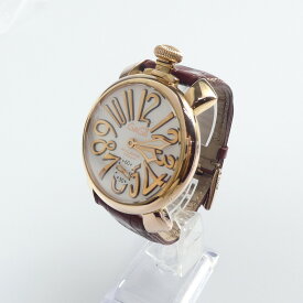 【中古】GaGaMILANO｜ガガミラノ 5011.08S Manuale 48mm アナログ手巻き 日差+4秒 【f131】