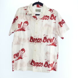 【中古】WACKOMARIA｜ワコマリア ×LEE PERRY DISCO DEVIL HAWAIIAN SHIRT 2019S/S アロハ サイズ：S【f104】