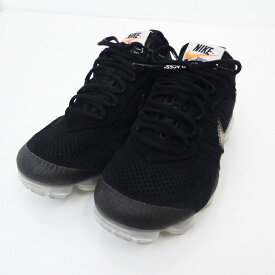 【中古】NIKE｜ナイキ ×OFF-WHITE AIR VAPORMAX THE10 AA3831-002 スニーカー　2018SS ブラック サイズ：26cm【f126】