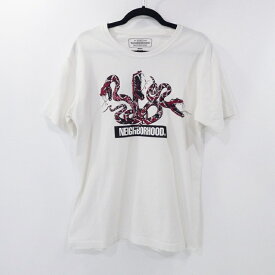 【中古】NEIGHBORHOOD｜ネイバーフッド RATTLESNAKE-S/C-TEE.SS Tシャツ半袖 2020SS ホワイト サイズ：M【f104】