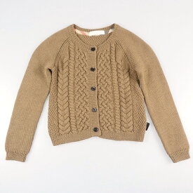 【中古】BURBERRY CHILD｜バーバリーチルドレン カーディガン C8N17-635-40 三陽商会 子供服 ブラウン サイズ：不明【f112】