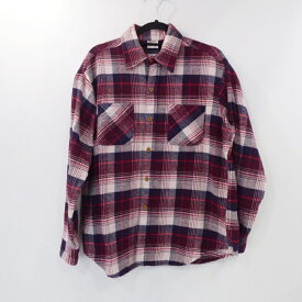 【中古】BIG MAC｜ビッグマック ネルシャツ 70s 単色タグ サイズ：L / アメカジ【f101】