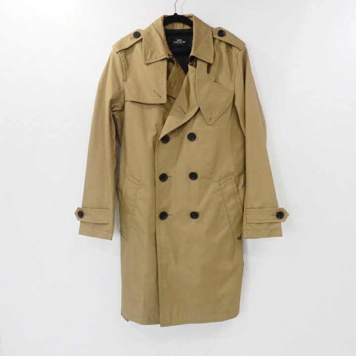 楽天市場】【中古】COACH｜コーチ F33778 トレンチコート ベージュ 