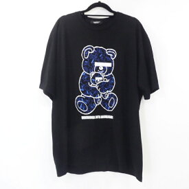 【中古】UNDERCOVER｜アンダーカバー TEE U BEAR 30TH ANNIVERSARY UCZ9815 Tシャツ半袖 2021SS ブラック サイズ：5 / ドメス【f104】