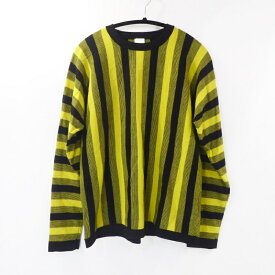 【中古】Paul Smith｜ポールスミス キモノスリープクルーネックニット 293409 ニット 2019AW サイズ：M / インポート【f102】