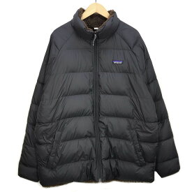 【中古】Patagonia｜パタゴニア MS REVERSIBLE SILENTDOWN JKT/ダウンジャケット/20670 ブラック サイズ：XL / アウトドア【f92】