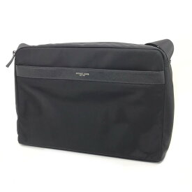 【中古】MICHAEL KORS｜マイケルコース KENT LARGE NYLON MESSENGER BAG / BLACK【f121】