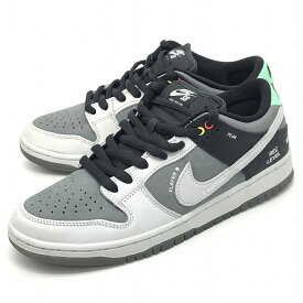 【中古】NIKE｜ナイキ SB DUNK LOW PRO ISO "CAMCORDER/スニーカー/CV1659-001 SMOKE GREY/PURE PLATINUM-OFF NOIR-GREEN GLOW-BRT CRIMSON-OPTI YELLOW サイズ：27【f126】