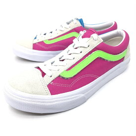 【中古】VANS｜バンズ BILLY'S/OLD SKOOL/スニーカー/ ネオンカラー サイズ：26.5cm【f126】