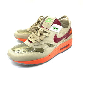 【中古】NIKE｜ナイキ AIR MAX 1 / CLOT/スニーカー/DD1870-100 "KISS OF DEATH"NET/DEEP RED-ORANGE BLAZE サイズ：27cm【f126】