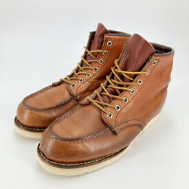 【中古】RED WING｜レッドウィング 8131 6インチ クラシックモックトゥ ブーツ ブラウン サイズ：US8【f127】