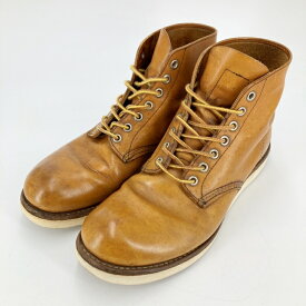 【中古】RED WING｜レッドウィング 9107 6インチ クラシックラウンド ブーツ ブラウン サイズ：27cm【f127】