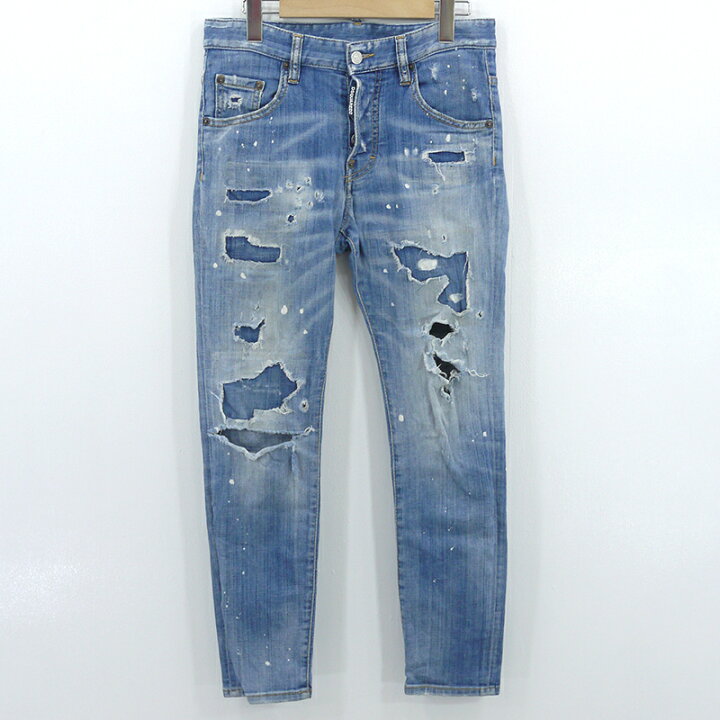 楽天市場】【中古】DSQUARED2 | ディースクエアード Skater Jean 