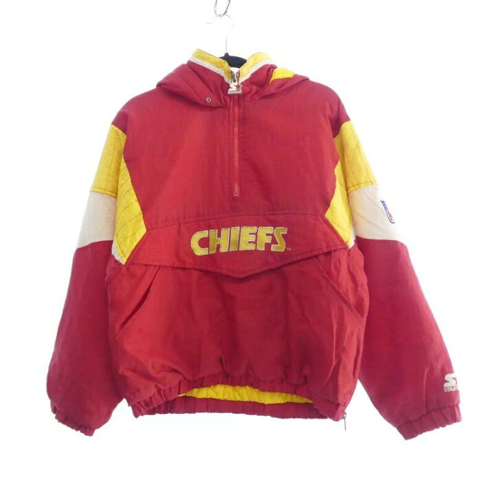 楽天市場】【中古】STARTER｜スターター CHIEFS アノラックパーカー 