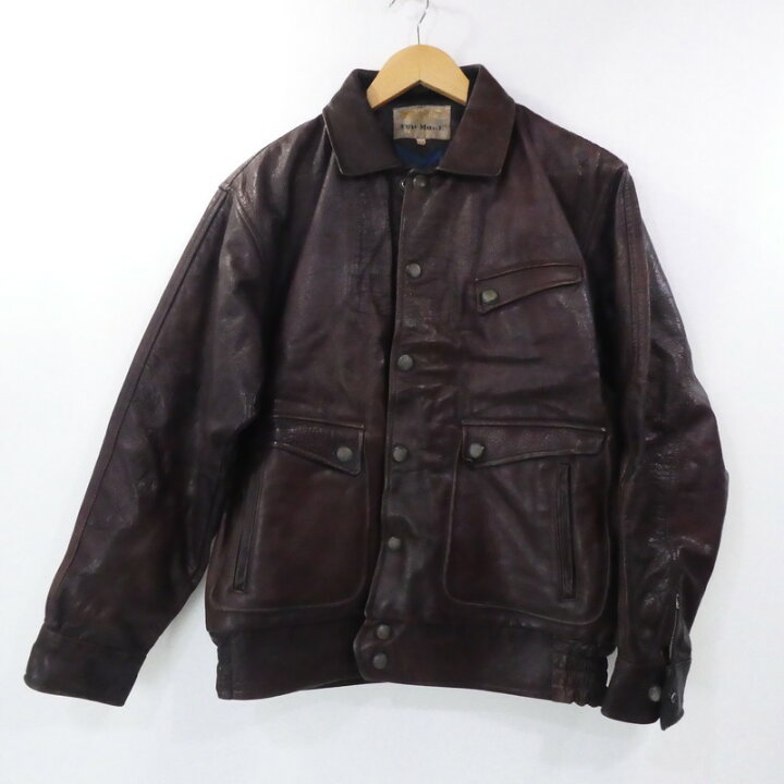 楽天市場】【中古】TOP MODE｜トップモード レザージャケット サイズ 