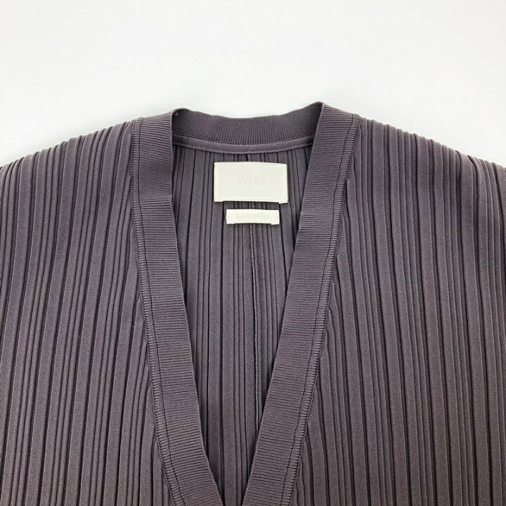 楽天市場】【中古】YOKE｜ヨーク Pleated Knit Cardigan プリーツ 