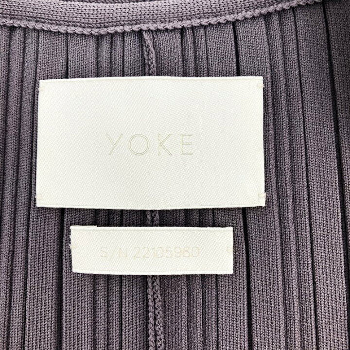 楽天市場】【中古】YOKE｜ヨーク Pleated Knit Cardigan プリーツ 