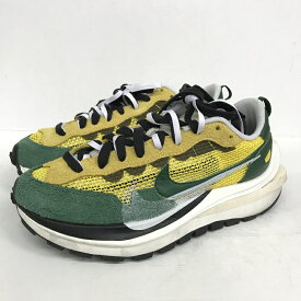【中古】NIKE ナイキ sacai サカイCV1363-700 Vapor Waffle Tour Yellow/Stadium Green-Sail ヴェイパー ワッフル "ツアーイエロー/スタジアムグリーン-セイル スニーカー サイズ：28cm カラー：グリーン 【f126】