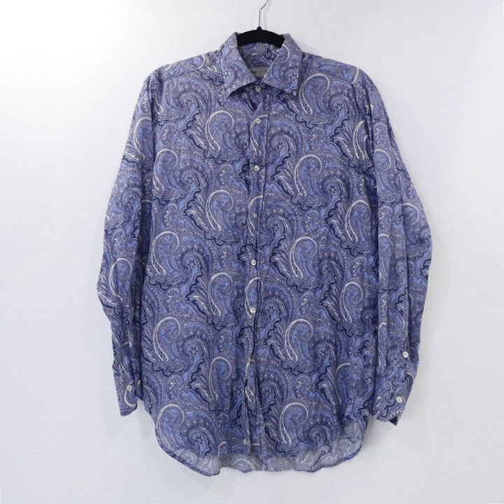 楽天市場】【中古】ETRO｜エトロ ペイズリー柄 シャツ長袖 111-12914 